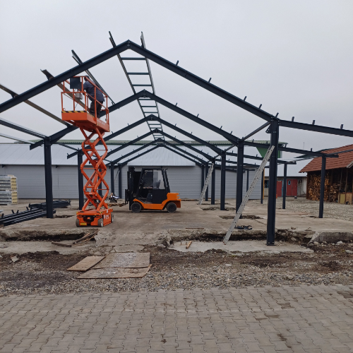 Hală pregătită pentru Scout Metal Protection